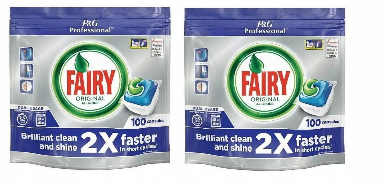

Fairy kapsułki do zmywarki all in one 200 szt.