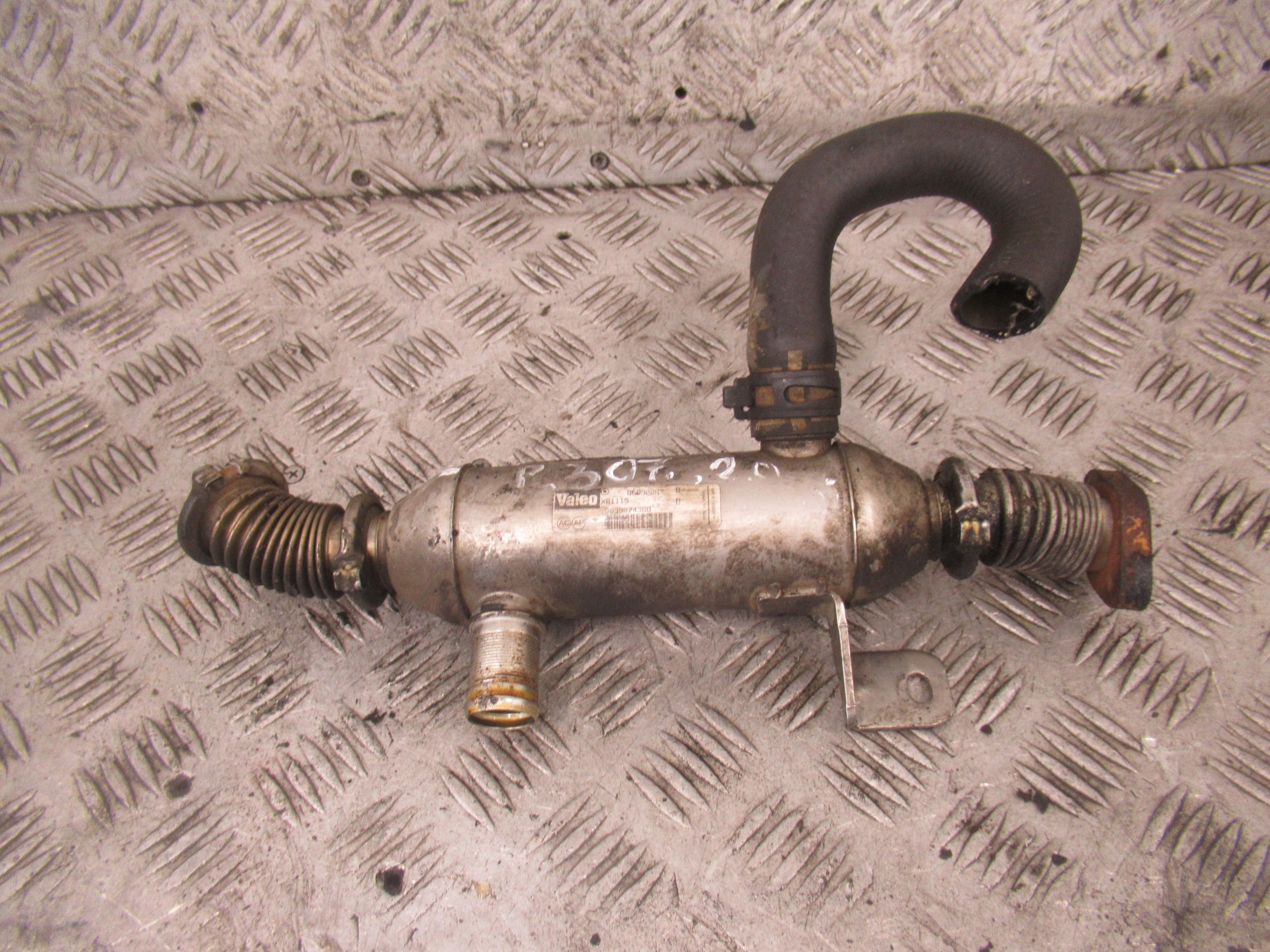 Abgaskuehler AGR PEUGEOT 307 2,0 HDI