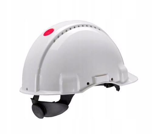 KASK OCHRONNY BIAŁY Z REGULACJĄ 3M