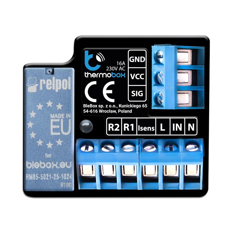 Blebox thermoBox Bezdrôtový ovládací modul pre záhradnú guľatinu