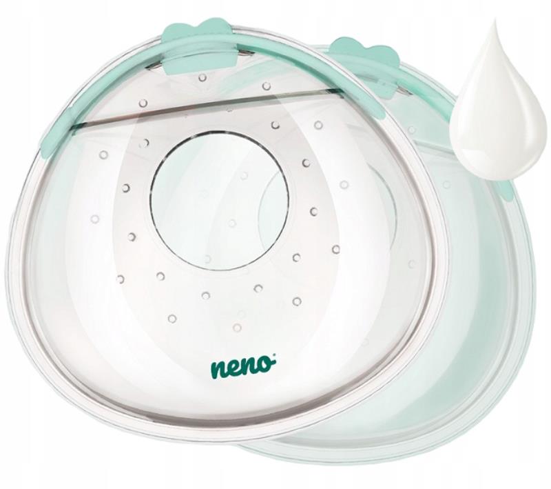 NENO CLARO KOLEKTOR NA MLEKO POKARM x2 ZESTAW ETUI Kolor przezroczysty