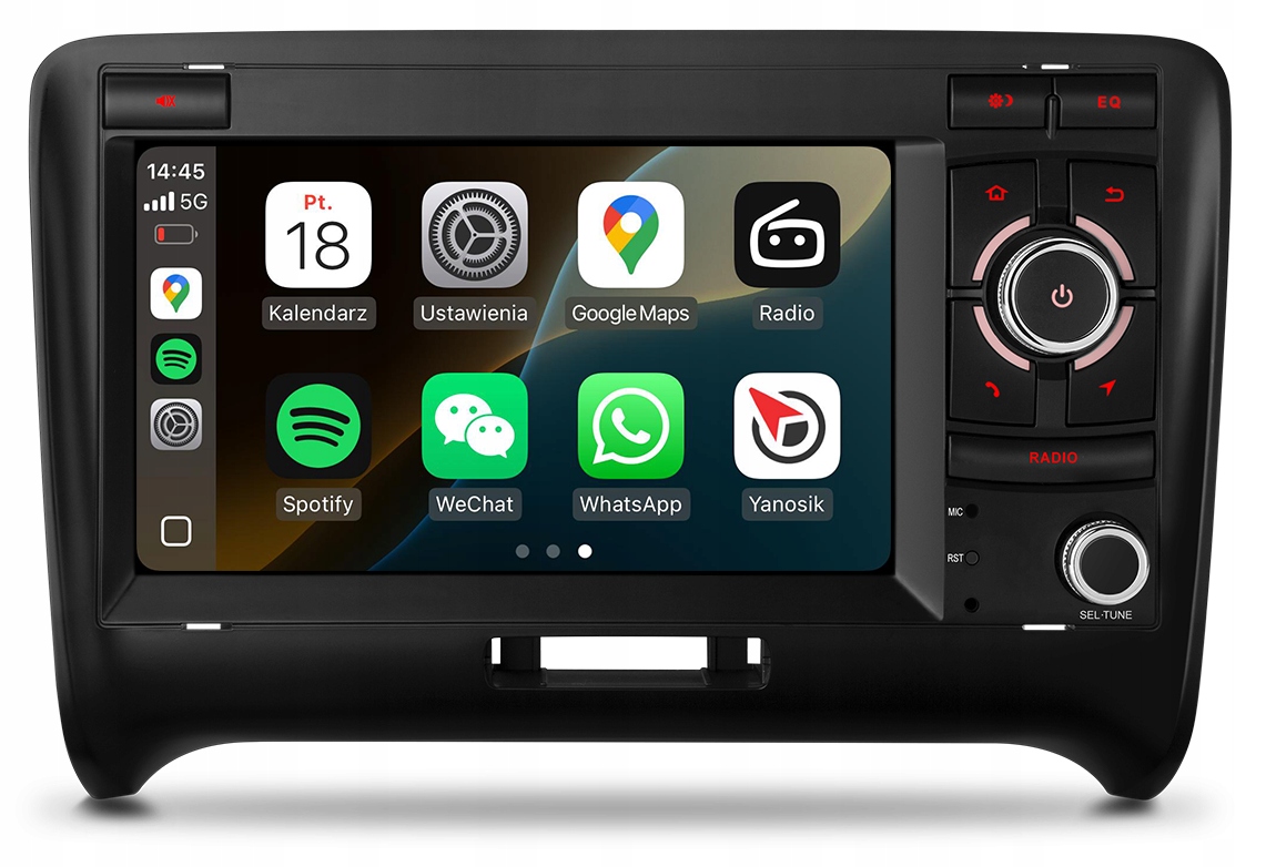 Audi Tt 8J 2006-2014 Radio Nawigacja Android Auto Apple Carplay