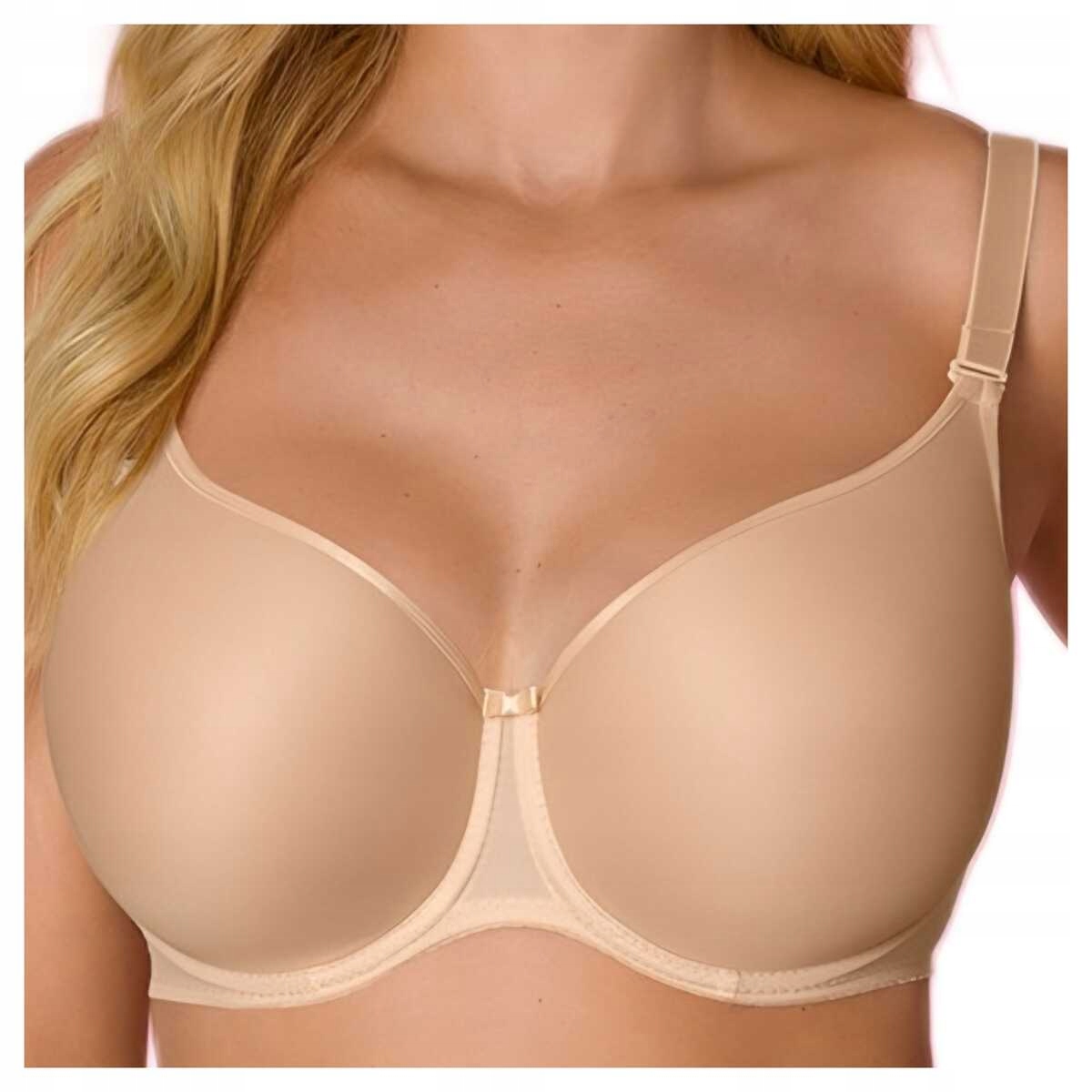Vena Biustonosz usztywniany gładki stanik kopa Vb 220 beżowy 85F