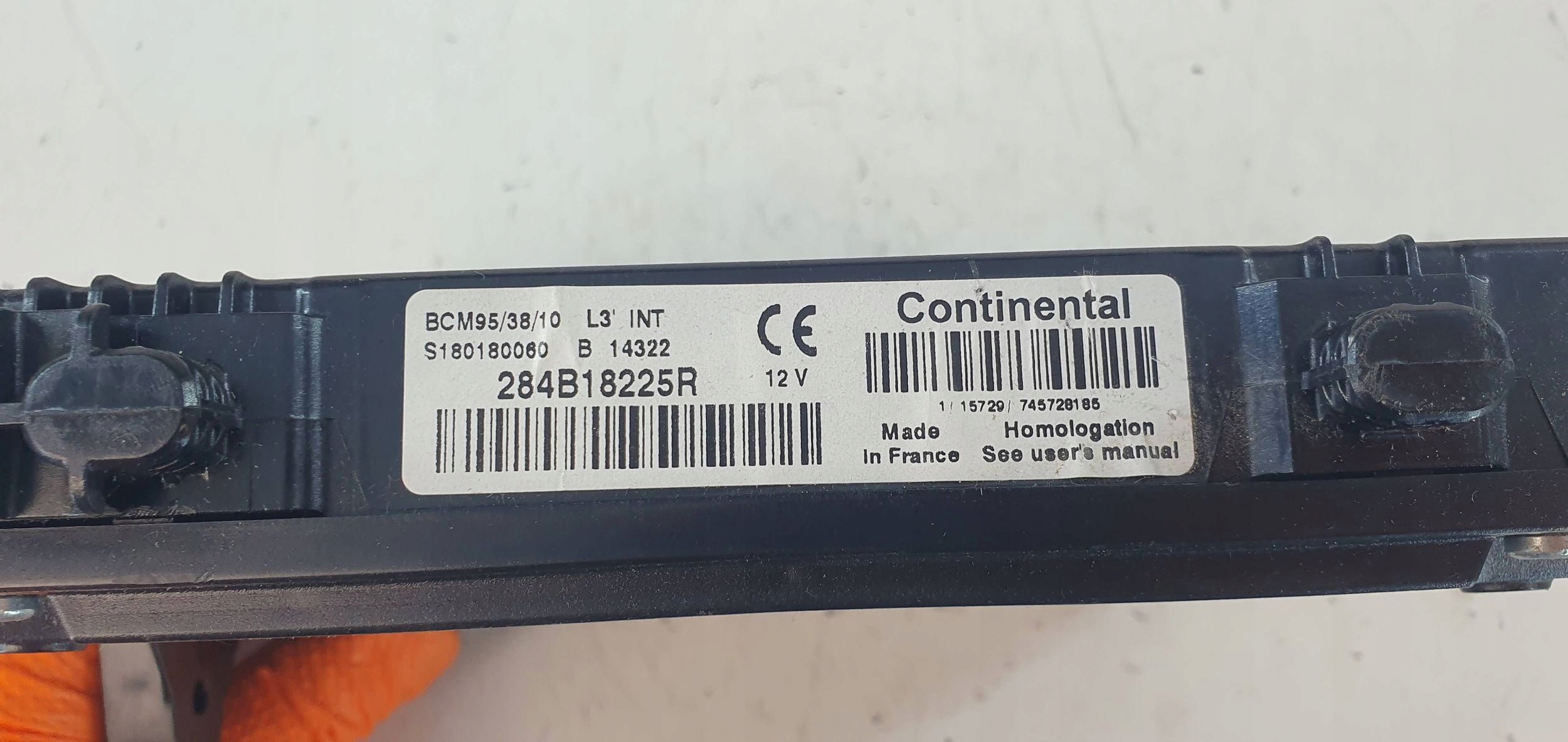 Renault Megane III 3 BCM 1.6 DCI 284b18225r computer moduly control unit