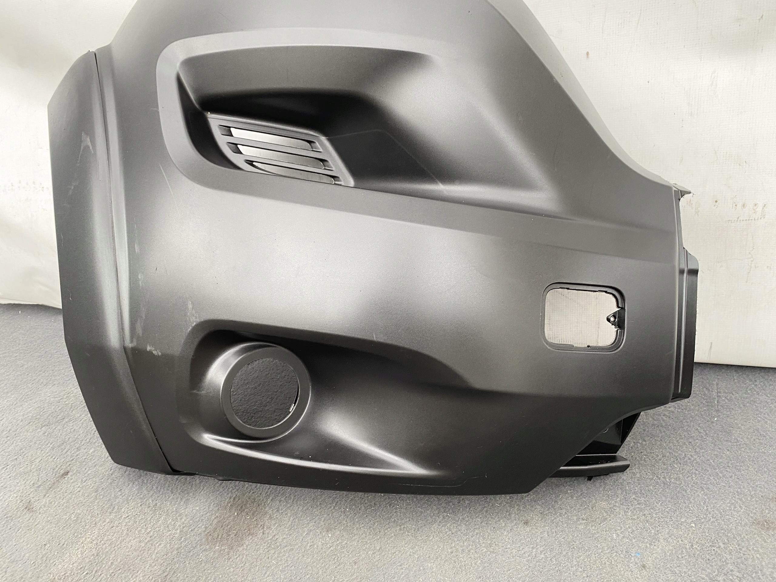 DUCATO BOXER JUMPER 17- bumper corner front right moulding fog light black