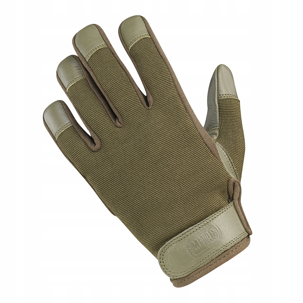 M-Tac Rękawice Police Skórzane Taktyczne Strzeleckie Olive M Marka M-Tac