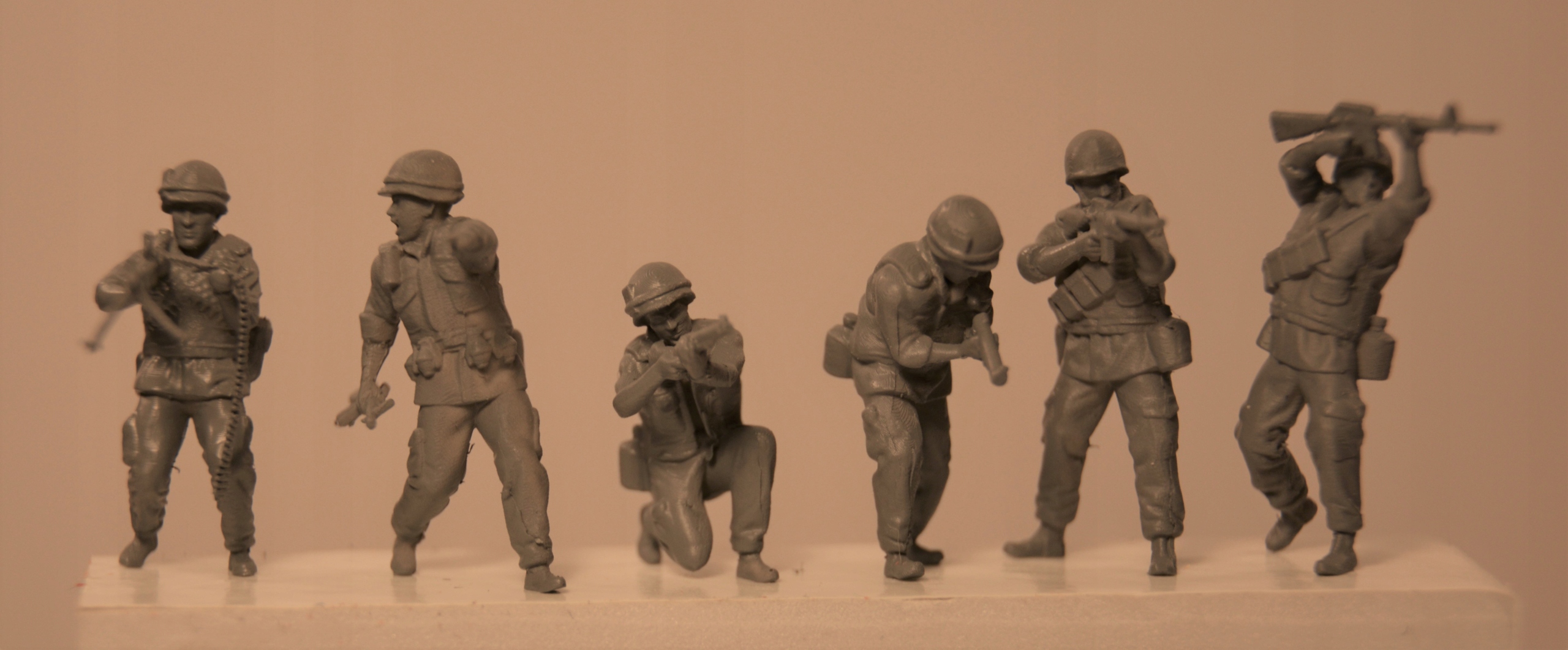 figurki amerykańskich Marines Vietnam set 4