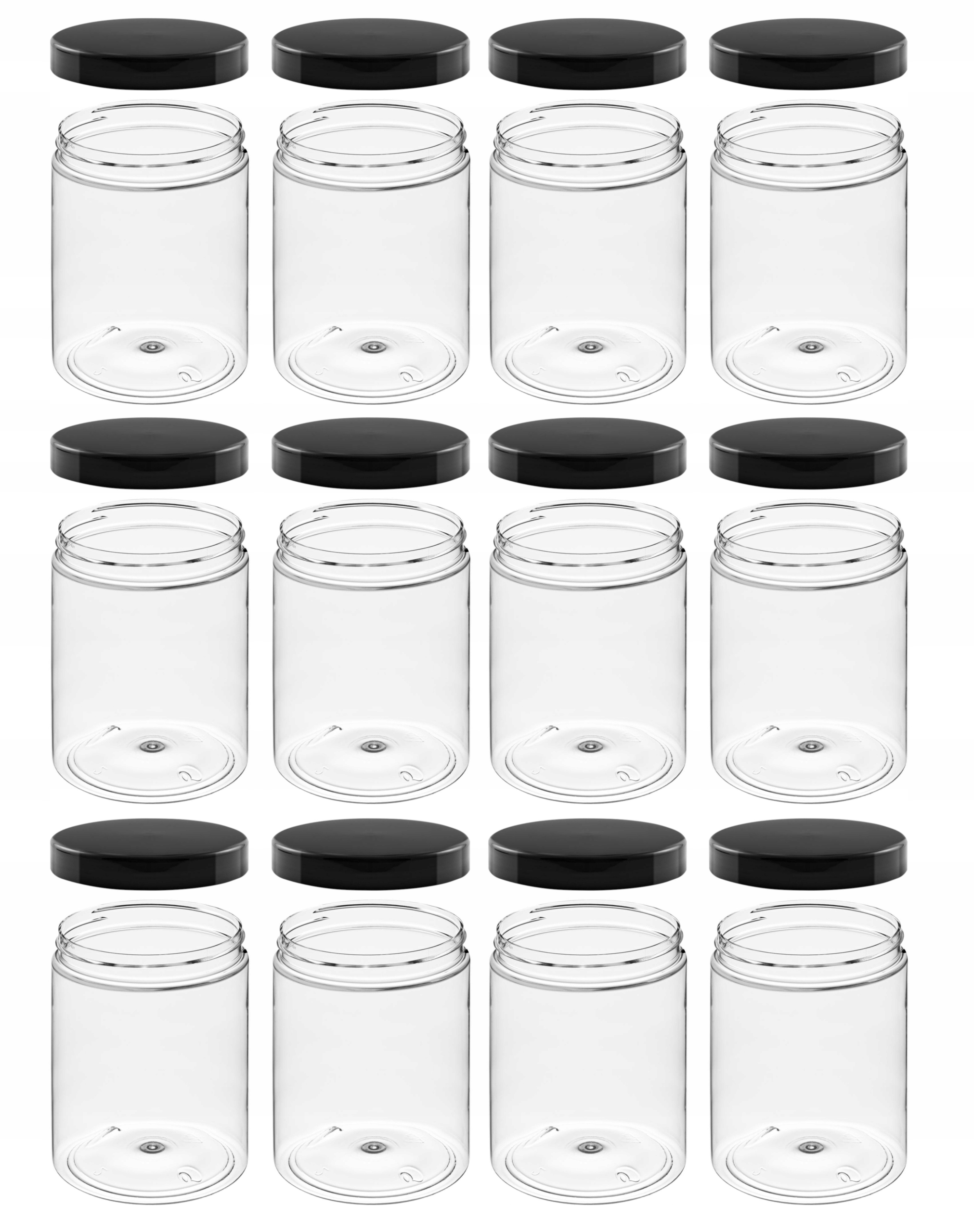

Pojemnik Słoik 1L 1000 ml na makaron kaszę 12 szt.