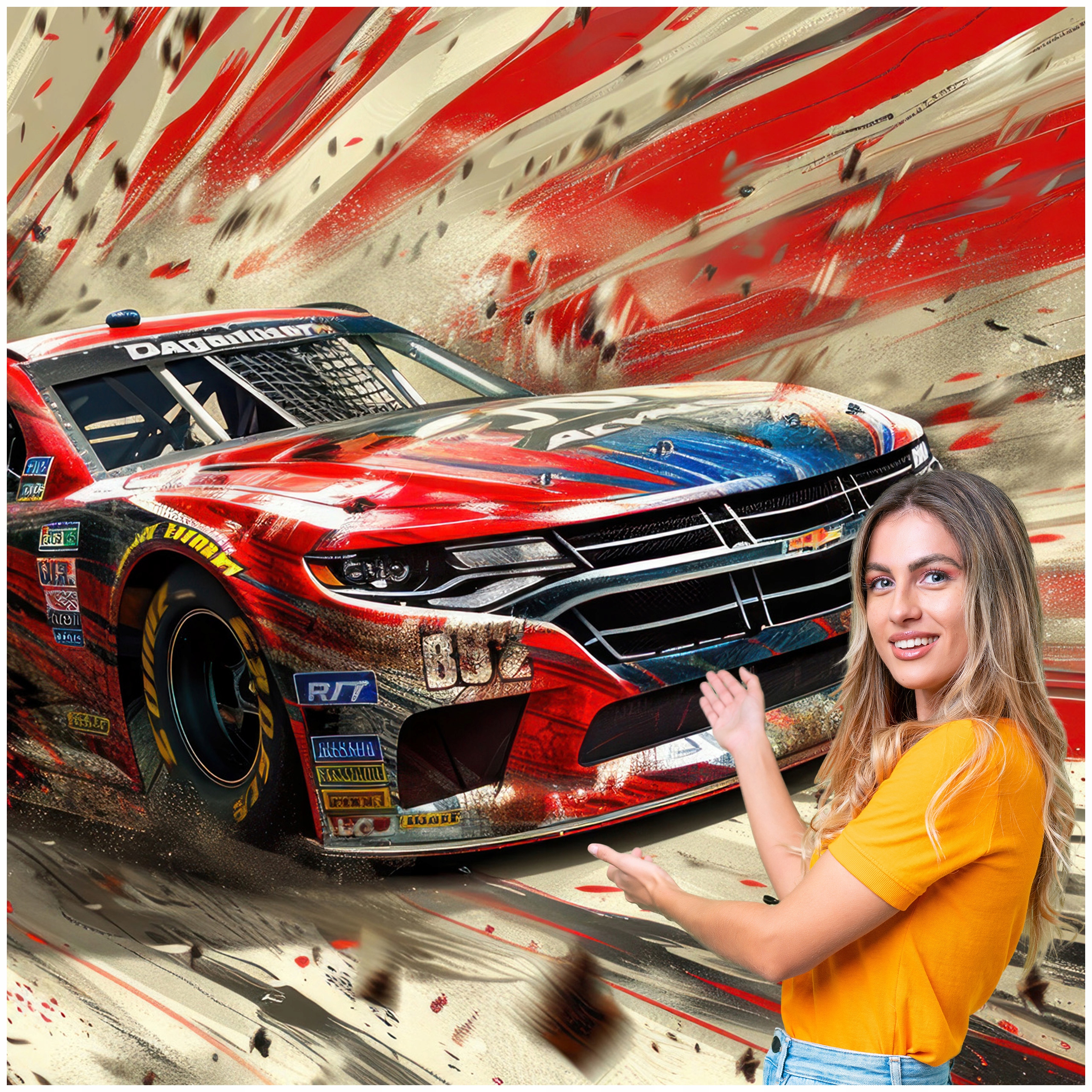 3D fototapeta pre mládež Auto Motocykel 588x260 DMSM24F