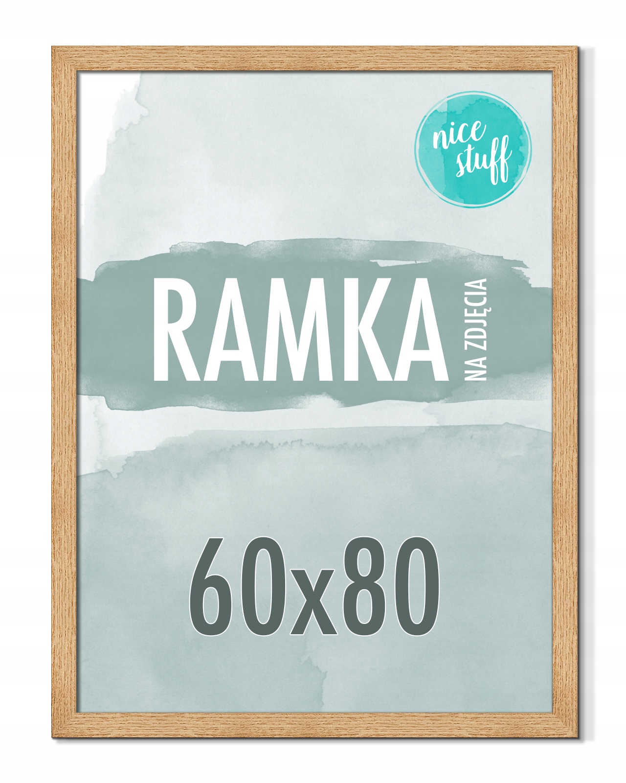 Ramka 60x80 Ramka Na Zdjęcia Ramki na zdjęcie wotan drewniany 80x60 cm