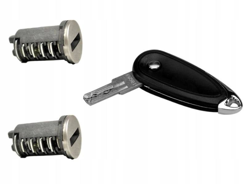 HSC12FOLD - Замок 2 вставки 1 складаний ключ HSC Hobby system
