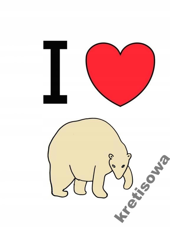 

Miś Niedźwiedź Polarny Misiek Super Wzory m2a