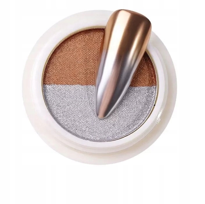 Pyłek Efekt Lustra Chromu Mirror Effect Tafla