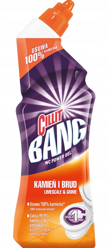 

Cillit bang wc żel do toalety 750ml Kamień i Brud