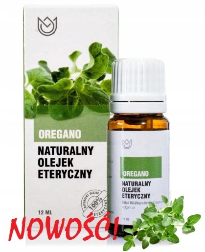 NATURALNY 100% OLEJEK ETERYCZNY OREGANO 10ML