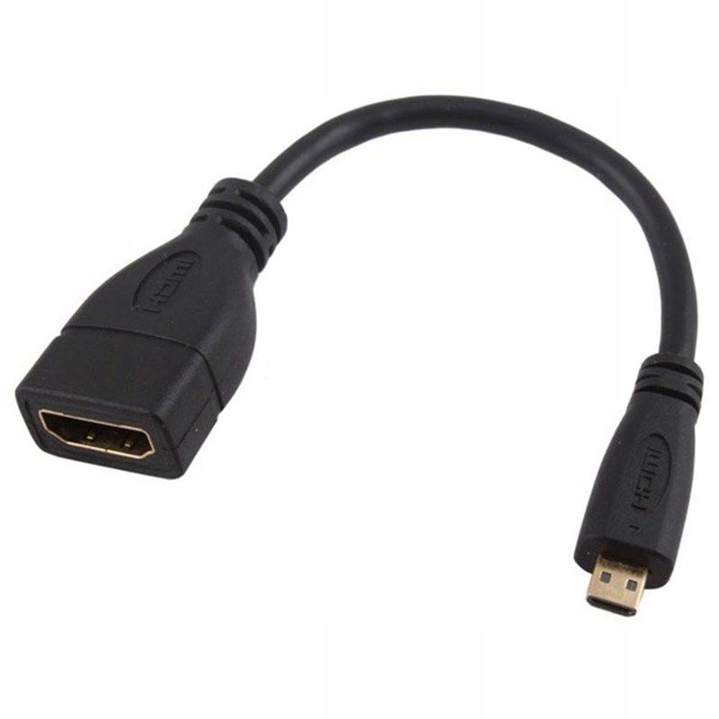 

Adapter micro Hdmi Hdmi Przejściówka microHDMI
