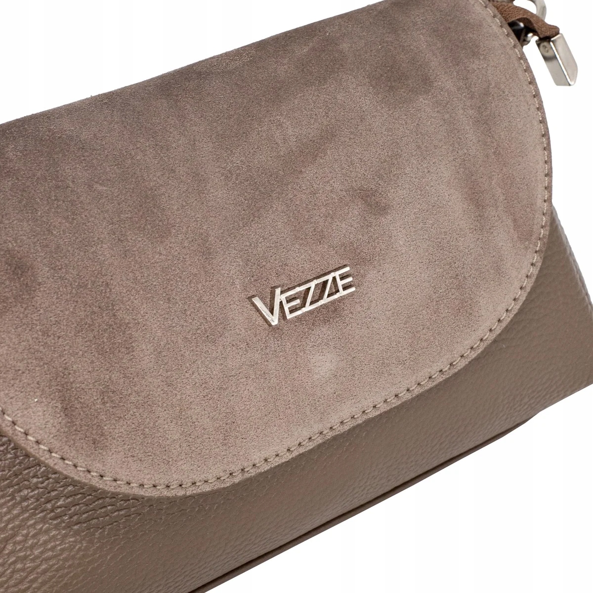 Elegancka torebka skórzana Isabelle TaupePomysł na prezent Płeć kobieta