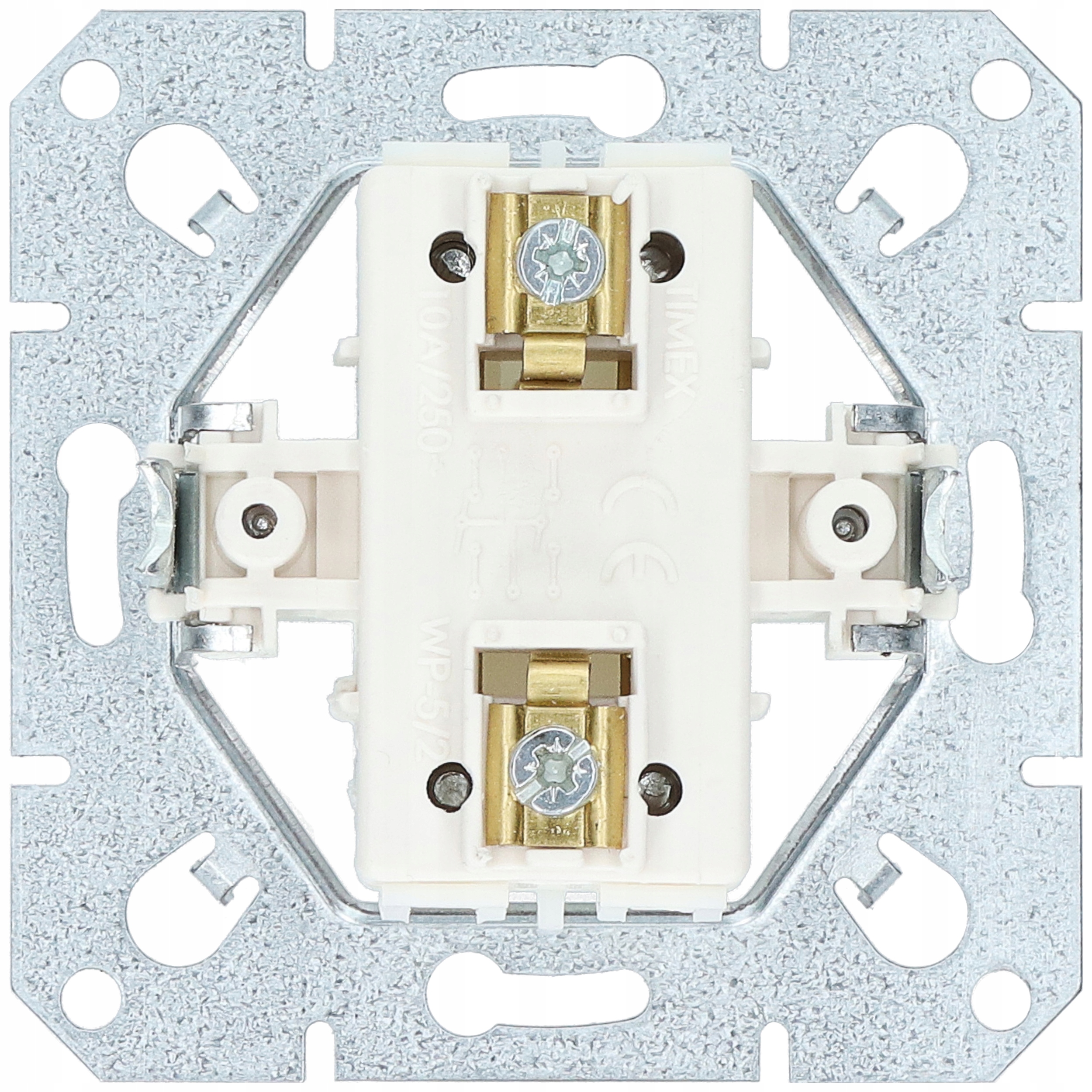 Wyłącznik schodowy podwójny OPAL czarny mat Marka Timex-Elektro