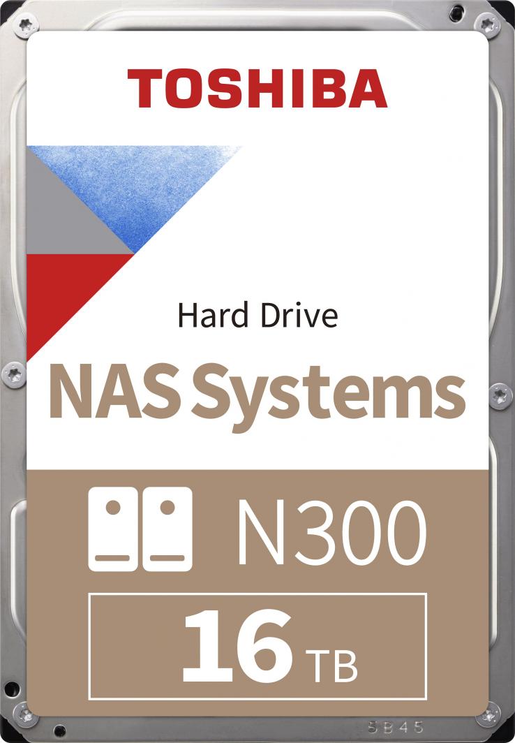 Dysk twardy Toshiba N300 16TB HDWG51GUZSVA 7200RPM 512MB cache SATA3 3.5''