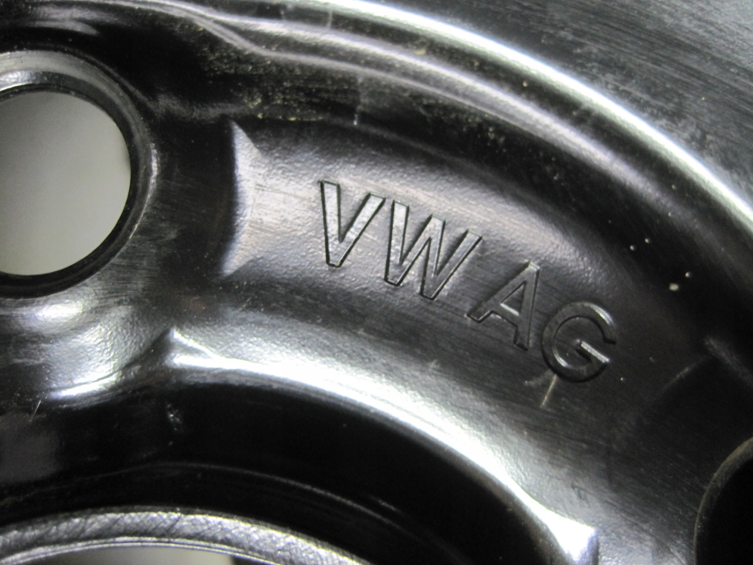 wheel spare spare tyre VW GOLF V 1K0 R18