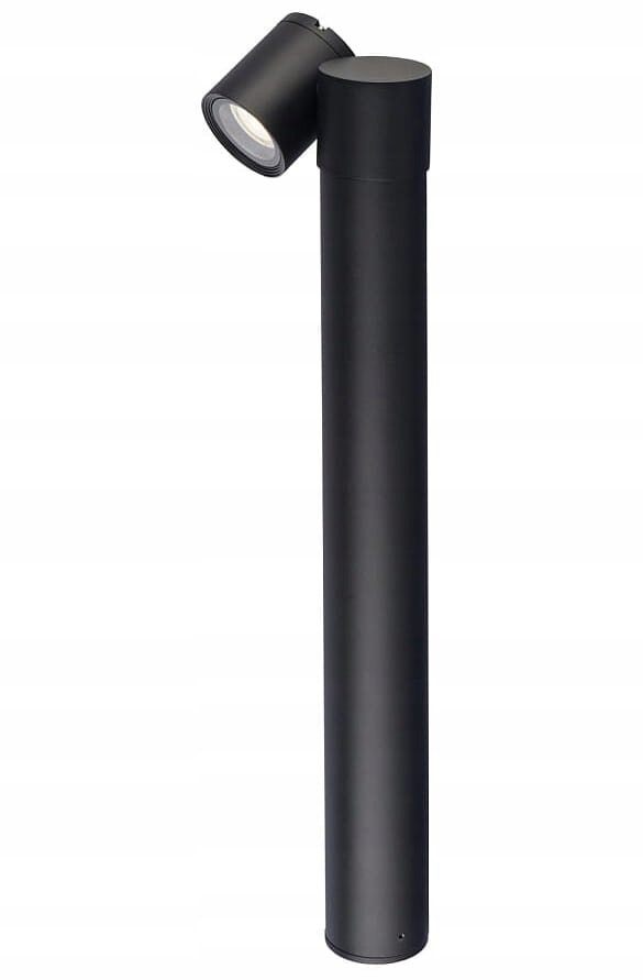 Vonkajšia stojaca záhradná lampa s čiernym stĺpikom, moderná, 55 cm Nowodvorski