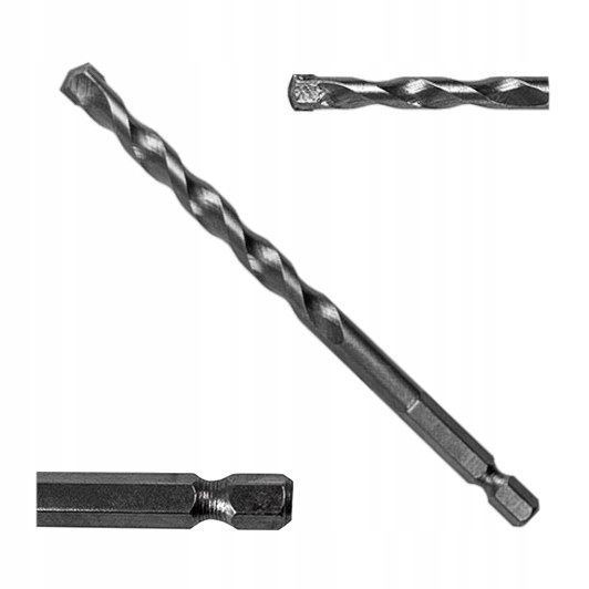 

Wiertło Do Betonu Wkrętarki Hex Quick Change 6mm