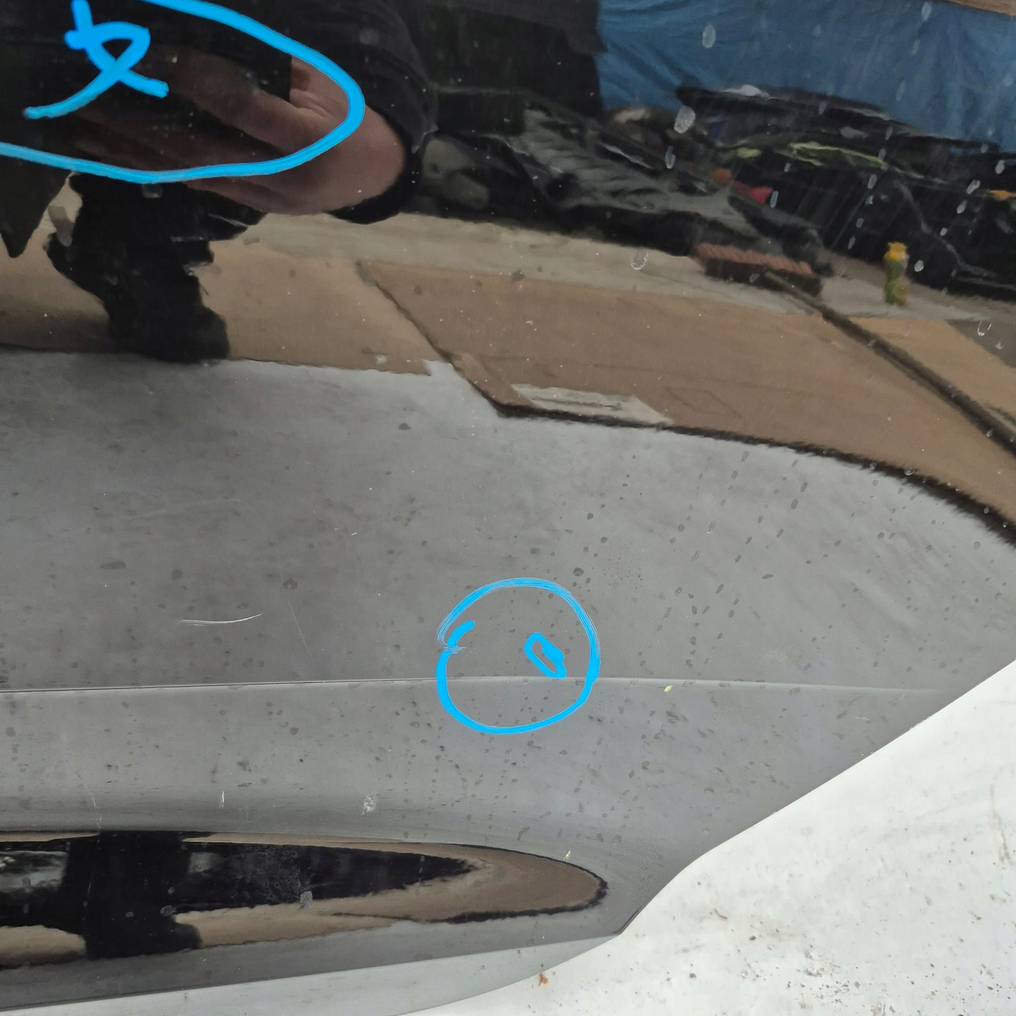 AUDI A5 8W 8W6 16- door left rear part rear.