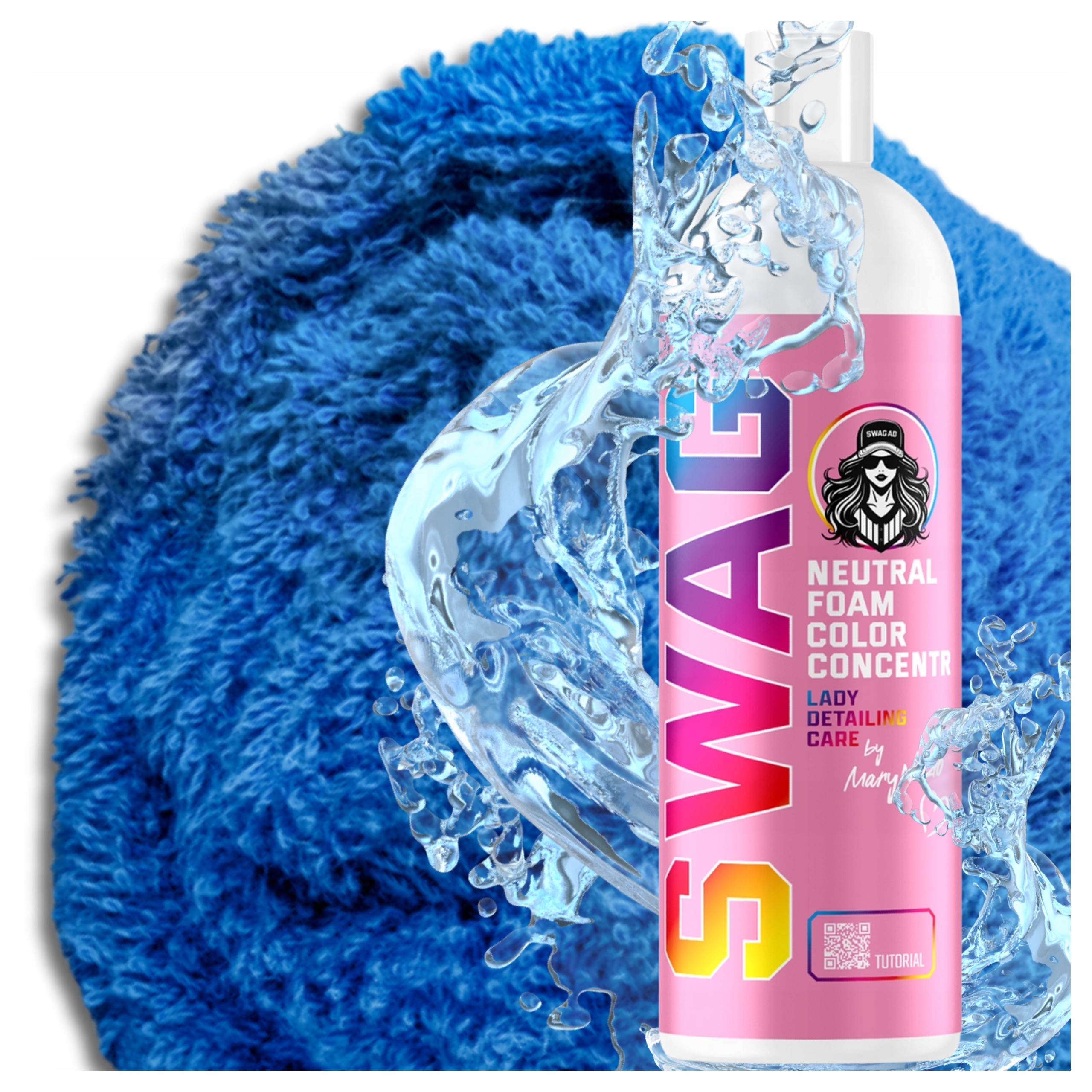 Swag Lady Line Neutral Foam 500ml Aktywna Piania Różowy Śnieg Bezpieczna