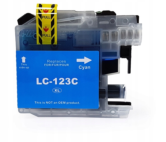 TUSZ DO DRUKARKI BROTHER DCP-J152W LC123 CHIP J4110DW MFC-J470DW DCP-J132W