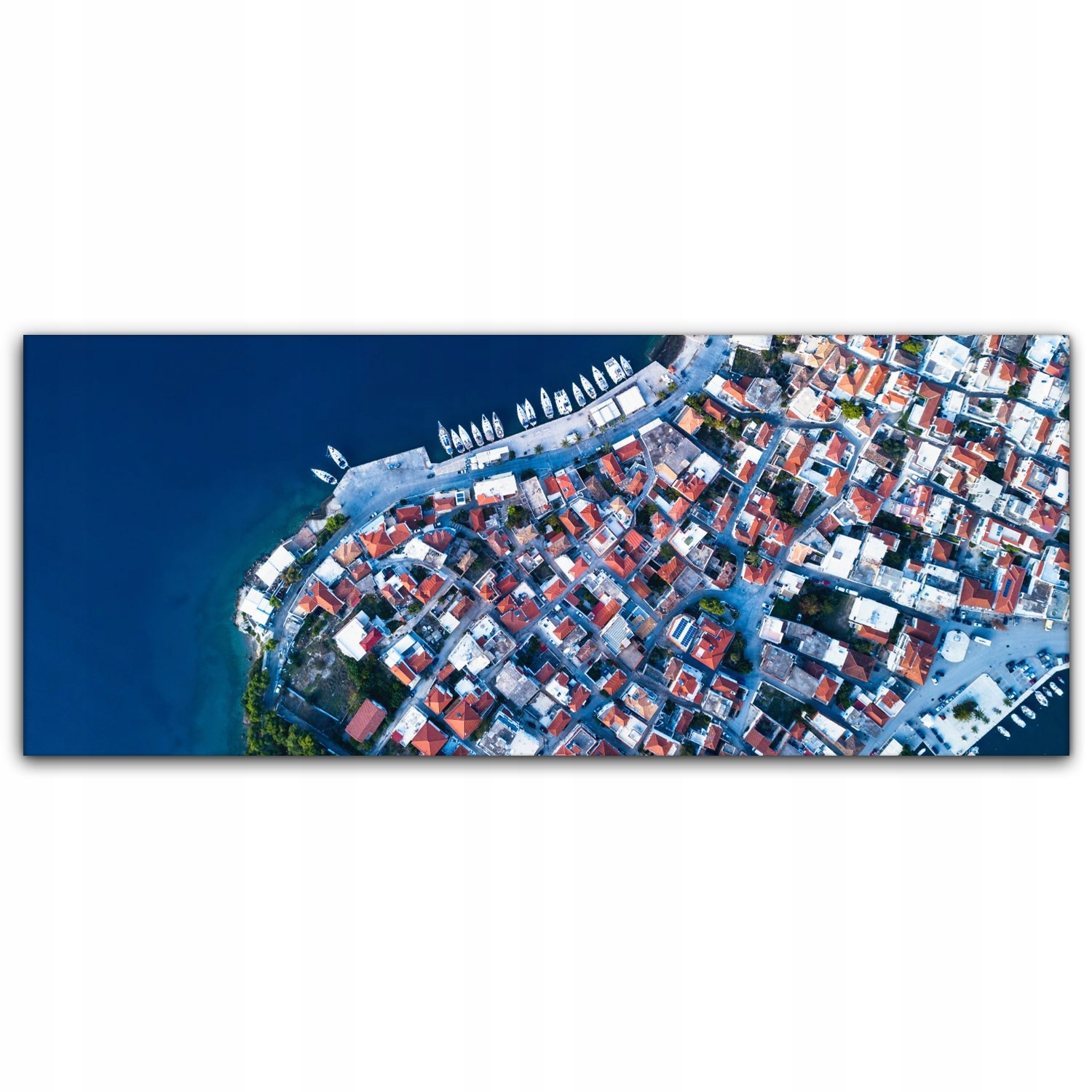 

Fotoobraz na płótnie 125x50 Morze Grecja Krajobraz