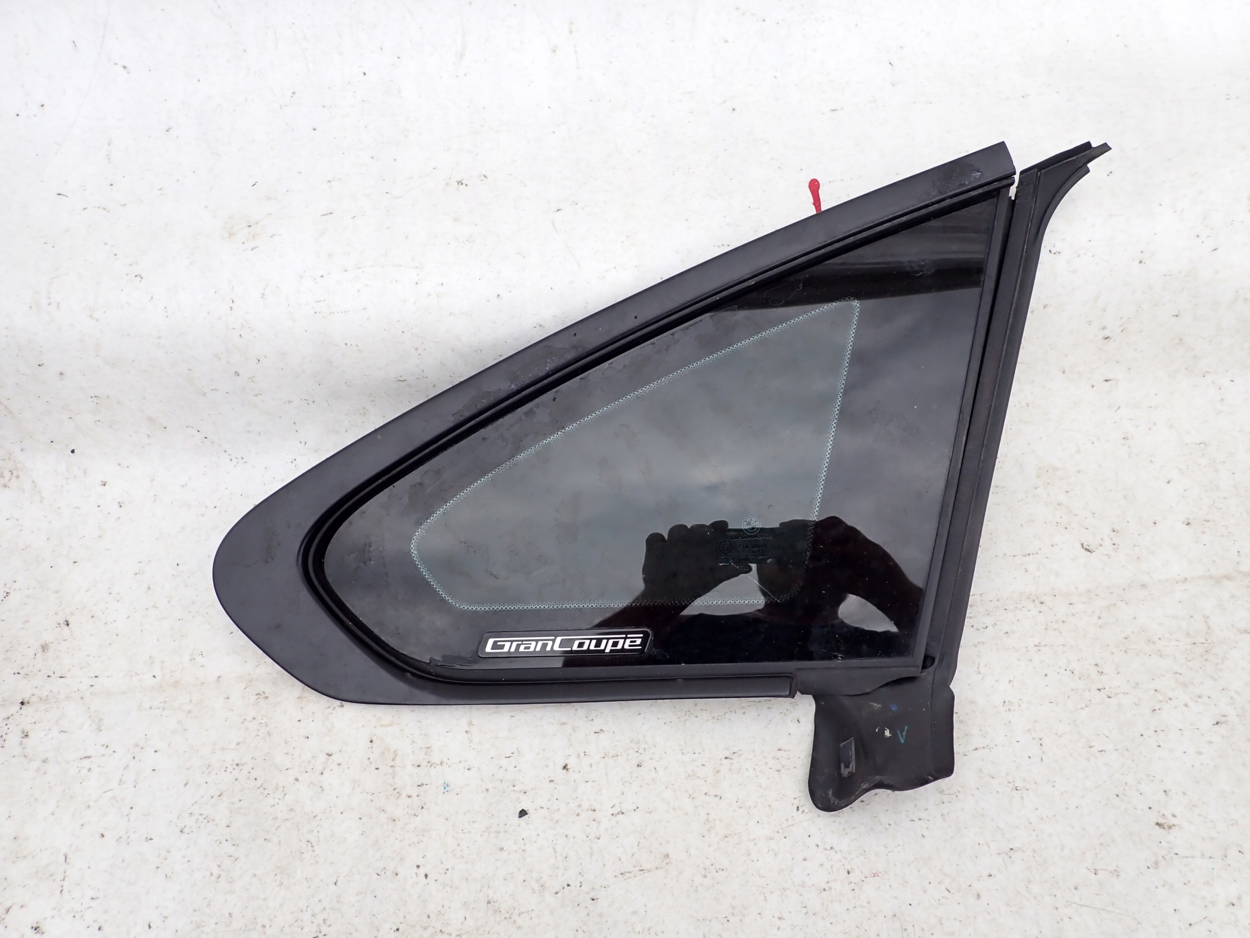 BMW 4 F36 GRAN COUPE 14- window right rear part rear