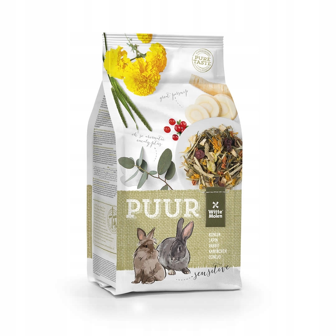 Witte Molen Puur 3kg Rabbit Sensitive krmivo pro citlivé králíky
