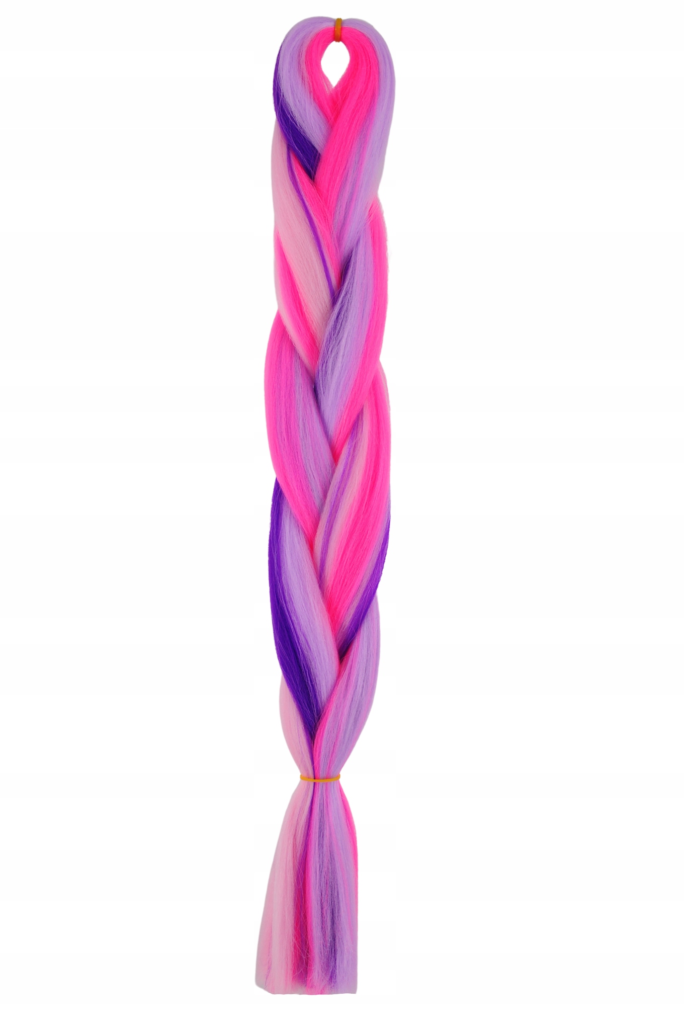 WŁOSY SYNTETYCZNE KOLOROWE WARKOCZYKI DRED MIX.414