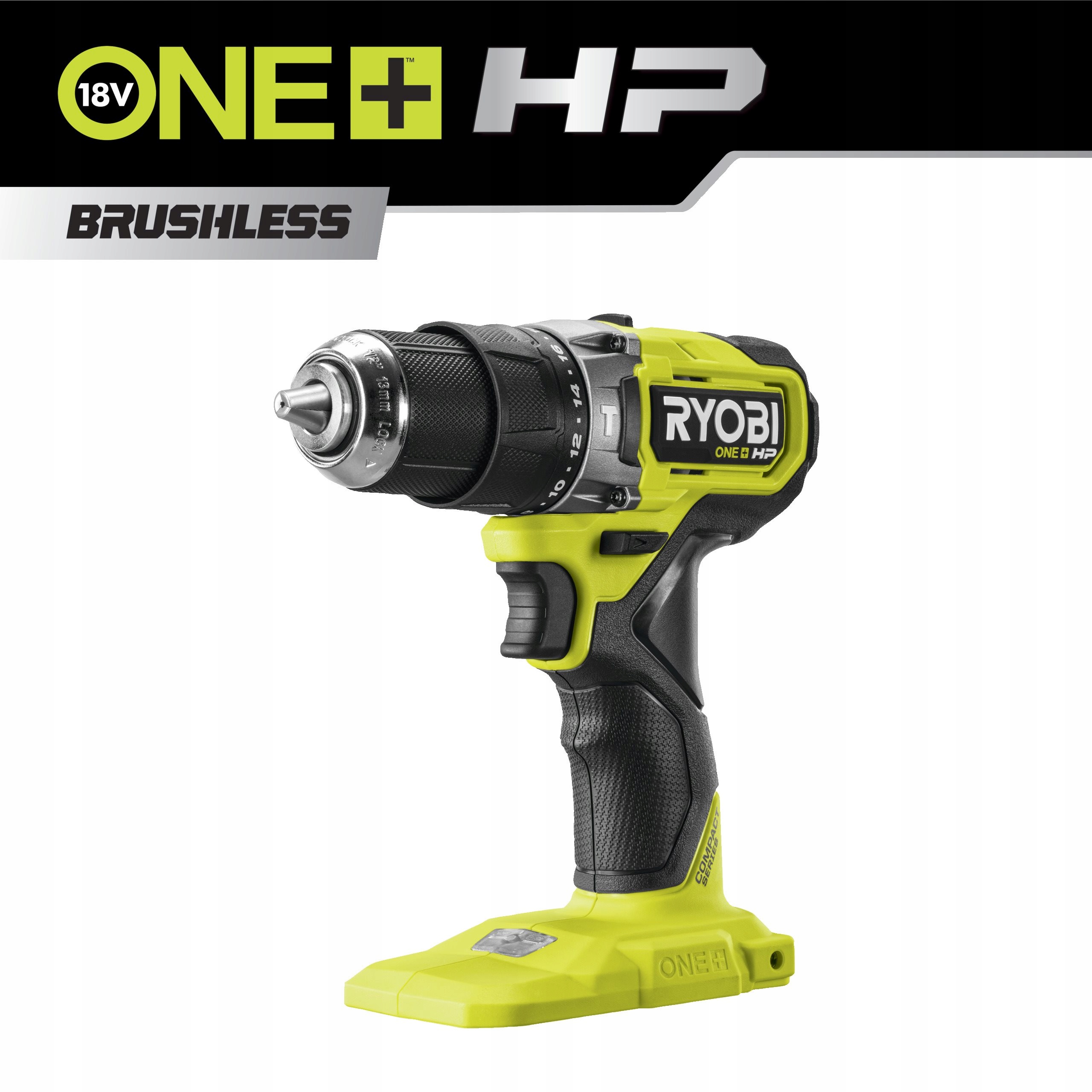 Ryobi RPD18C1 Bezszczotkowa wiertarko-wkrętarka udar 60Nm 18V One+ Hp Solo
