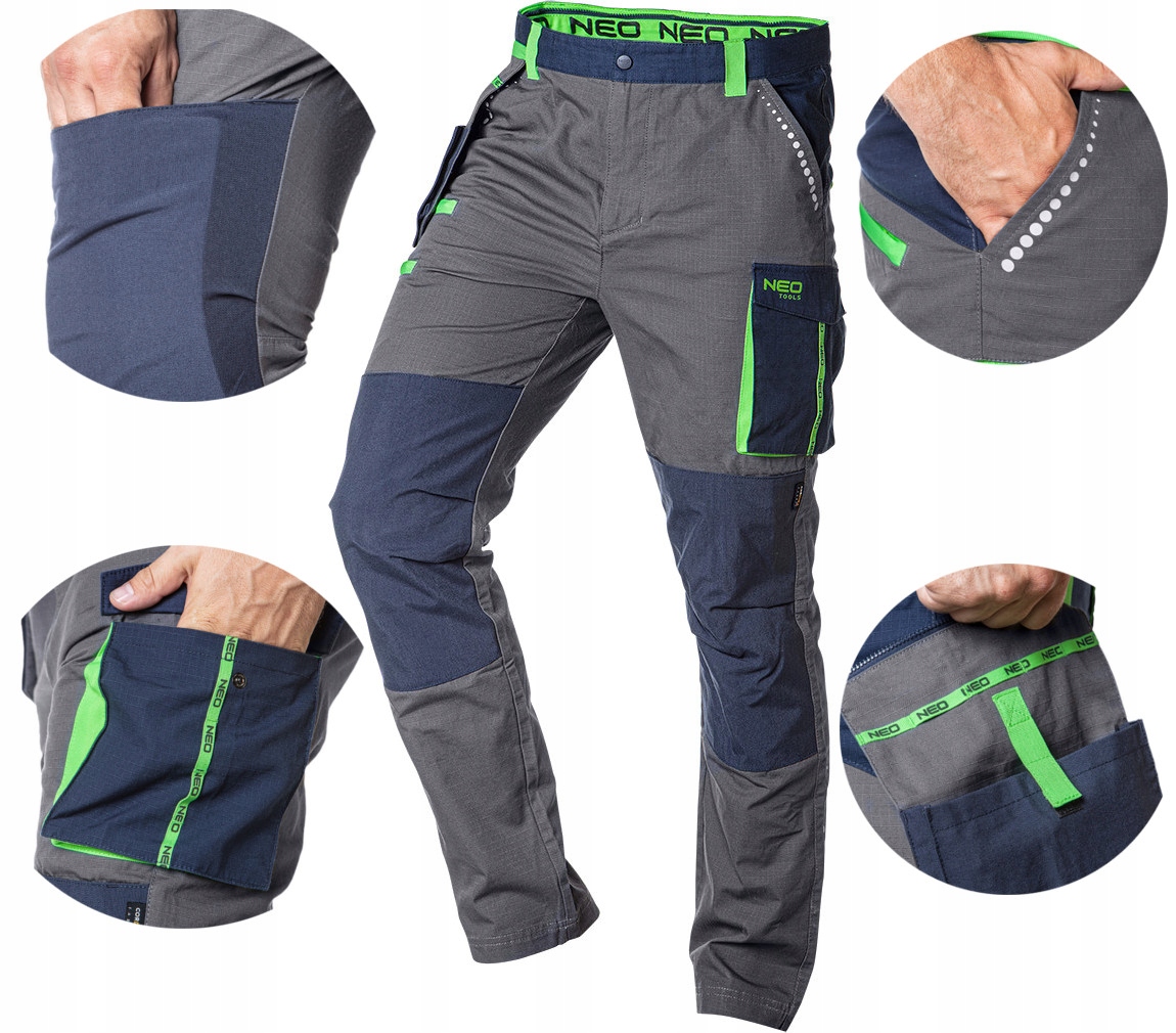 

Neo 81-227 Spodnie Robocze Premium bawełna roz XXL