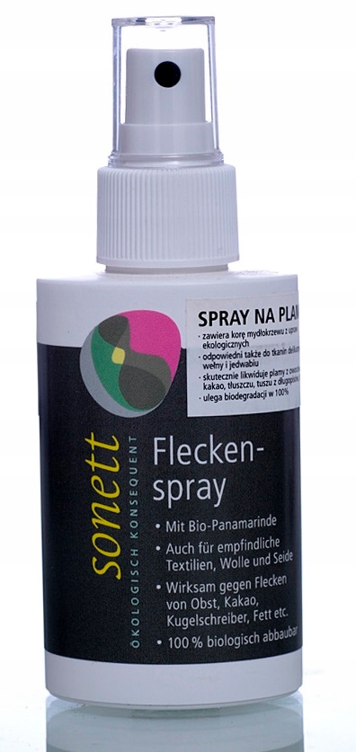 

Ekologiczny Spray na plamy Eko Sonett 100 ml