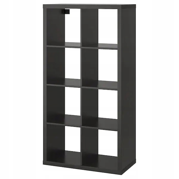 

Ikea Kallax regał Czarnobrązowy półka 77x147 cm