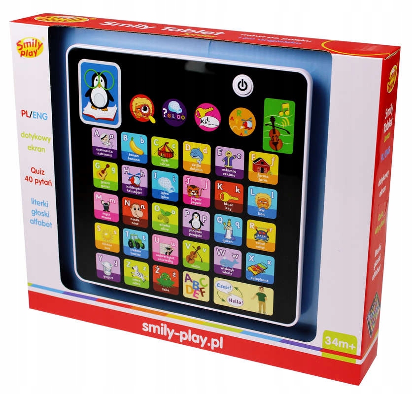

Smily Tablet Junior edukacyjny Pl/eng Smily Play