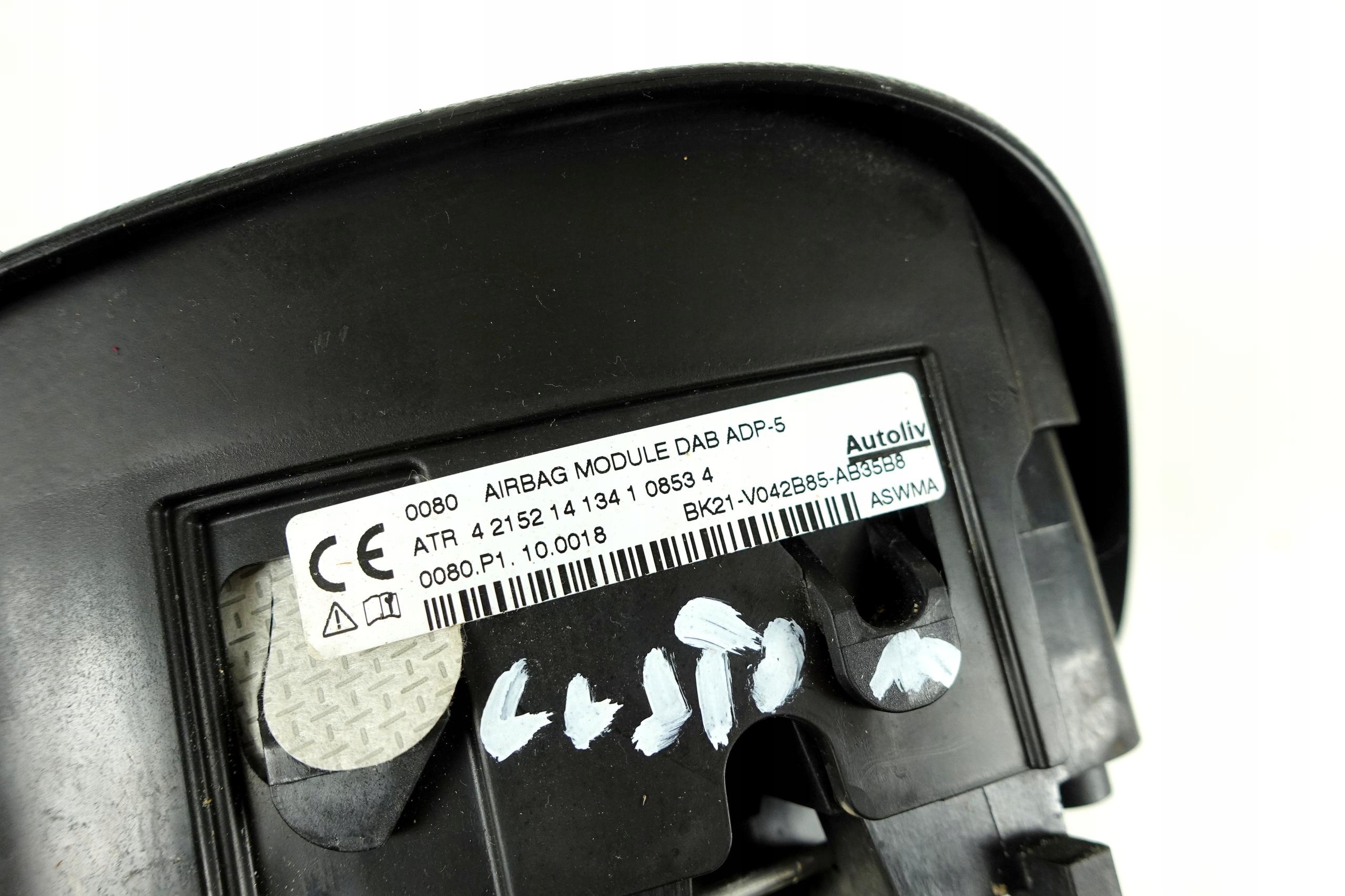 airbag air driver´s airbag FORD TRANSIT MK8 CUSTOM BK21-V042B85-AB