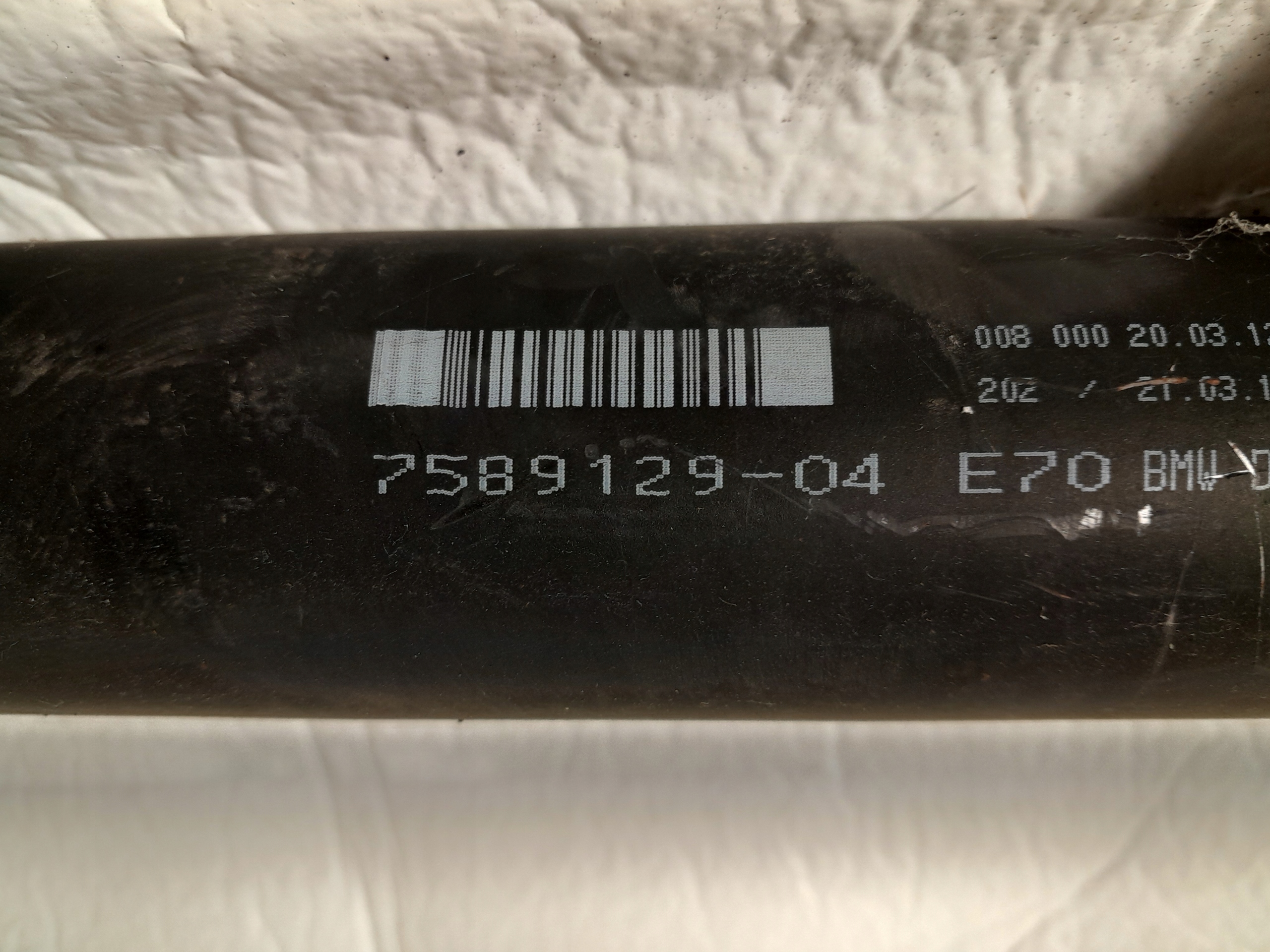 BMW X5 E70 X6 E71 cardan 7589129