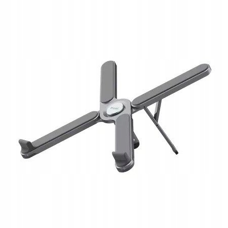 Podstawka pod laptopa Trust Macy Foldable Metal Grey