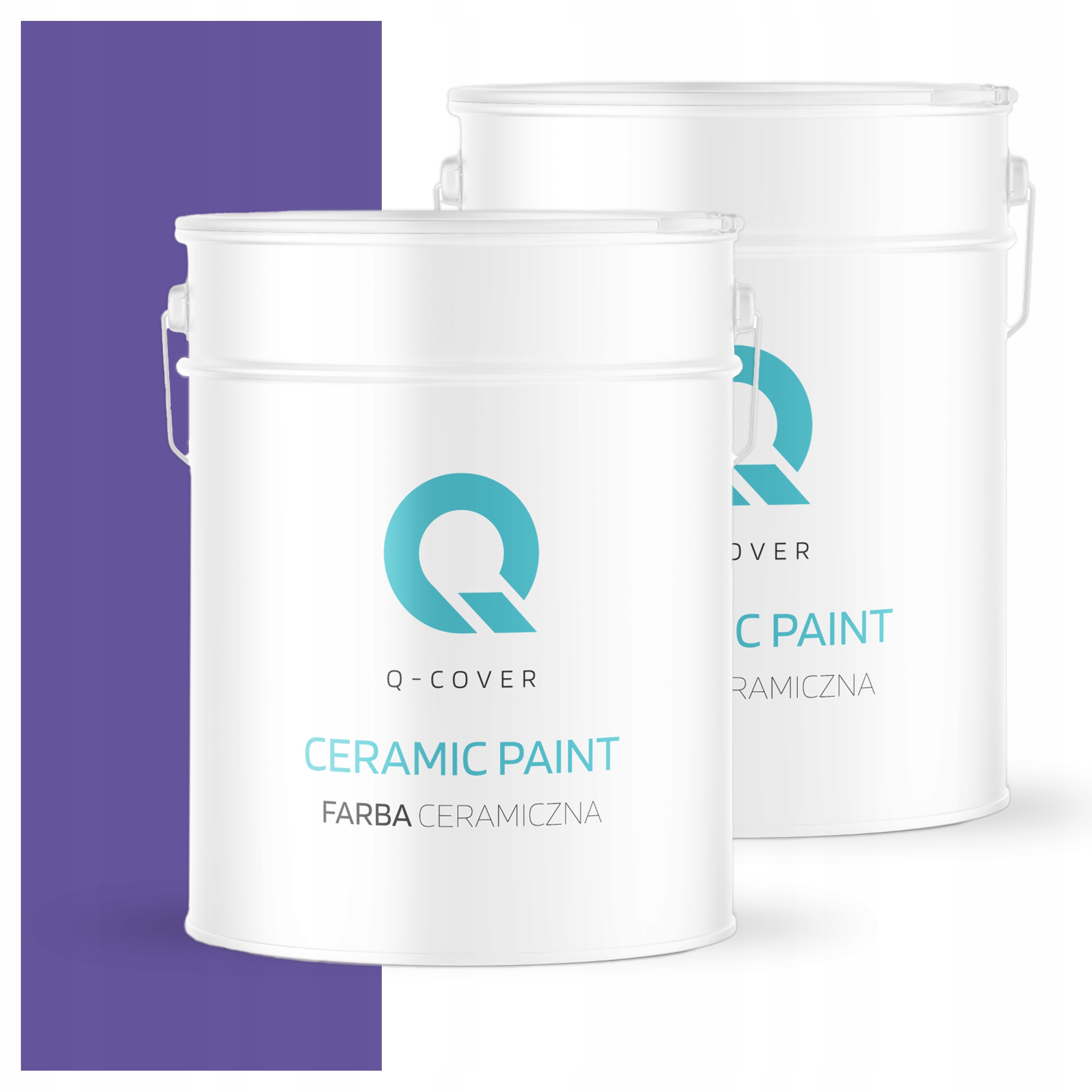 Keramická umývateľná farba na interiér 10 l Hlboká matná farba Purpurová H2711
