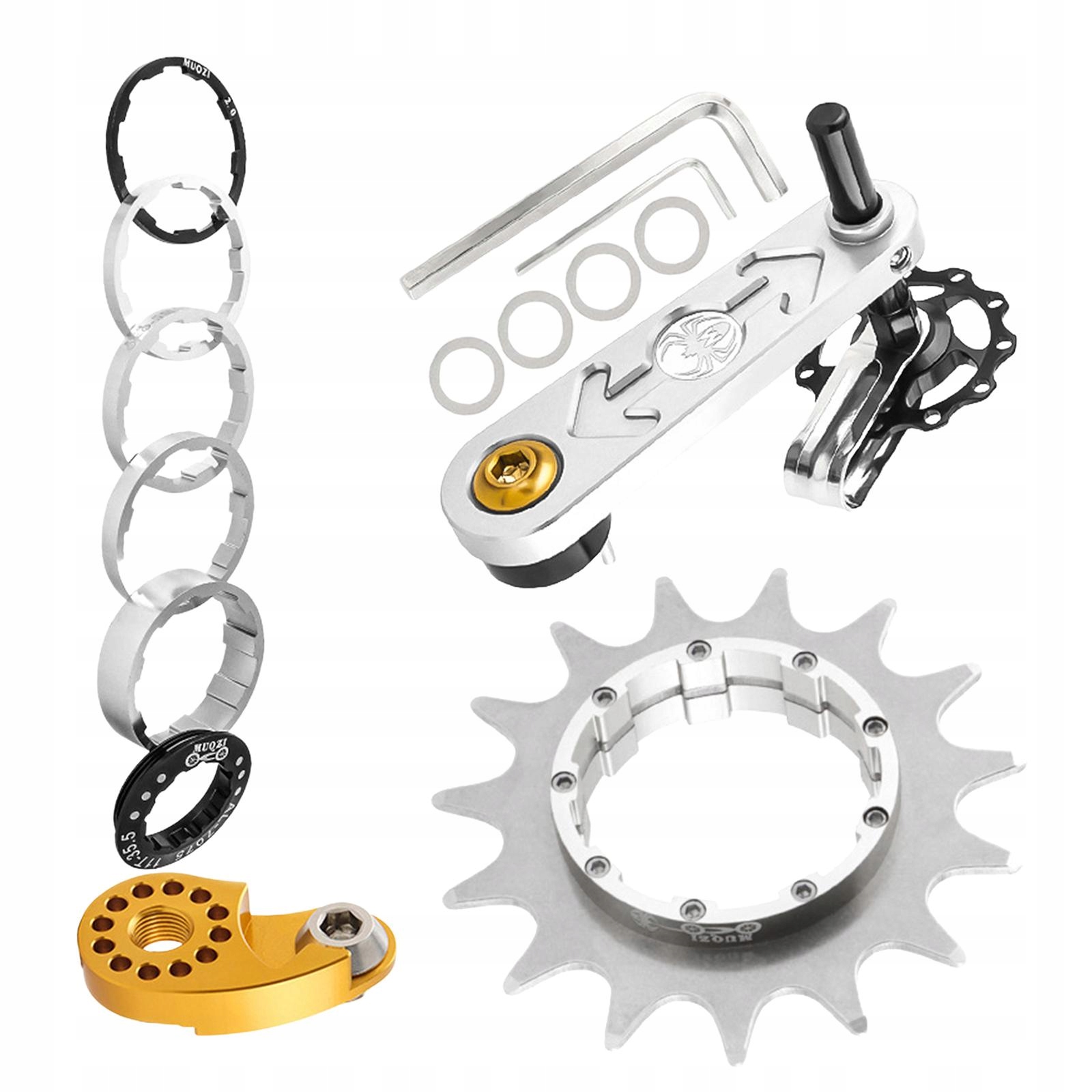 Konwersja roweru górskiego z pojedynczą prędkością