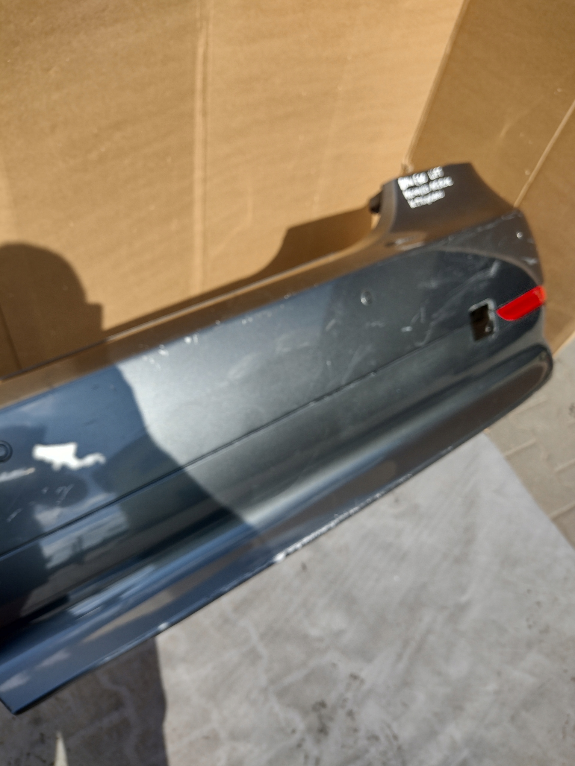 Stoßstange heck BMW 5 E60 LIFT k: TITANGRAU PDC