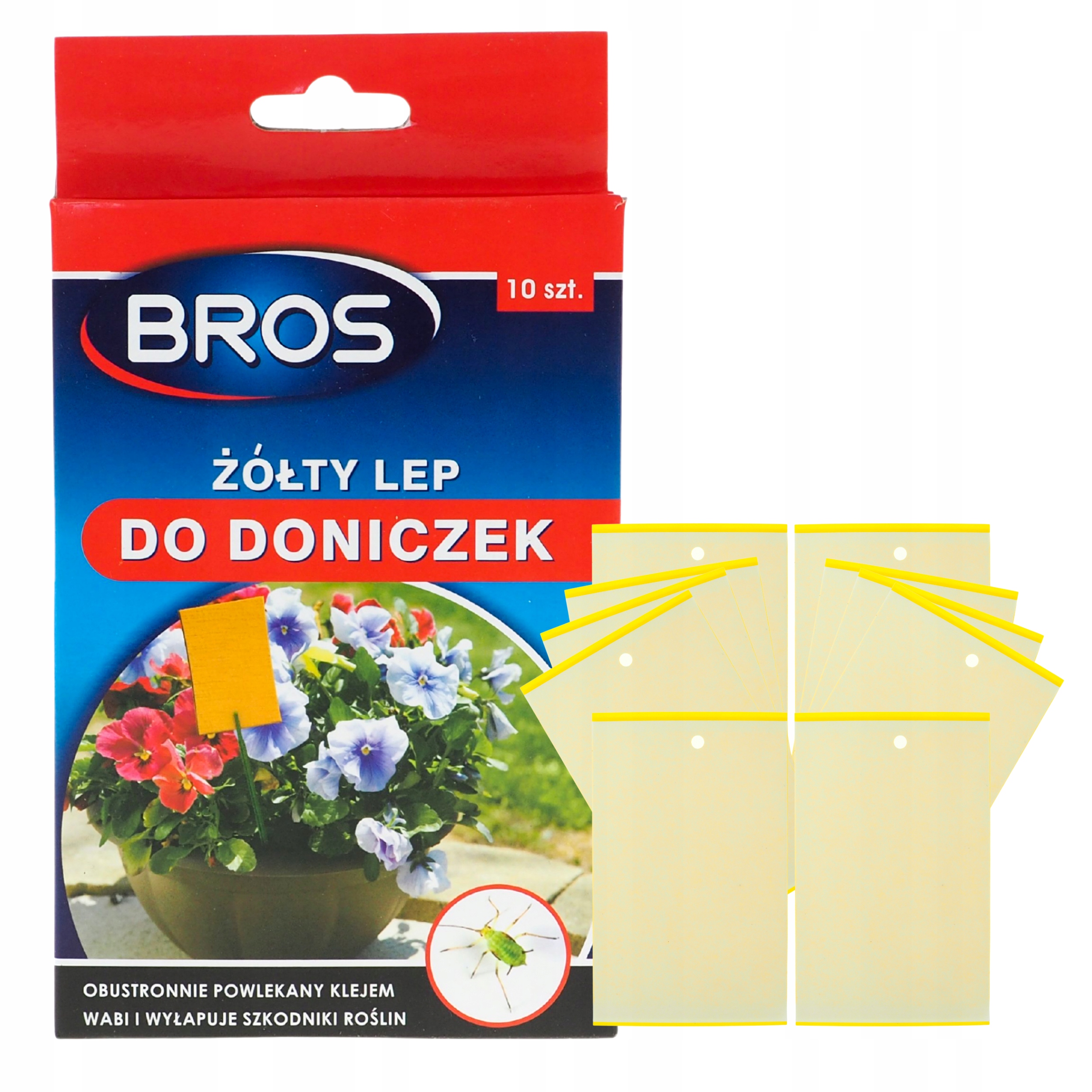 

Lep do doniczek na owady mszyce łapacz owadów