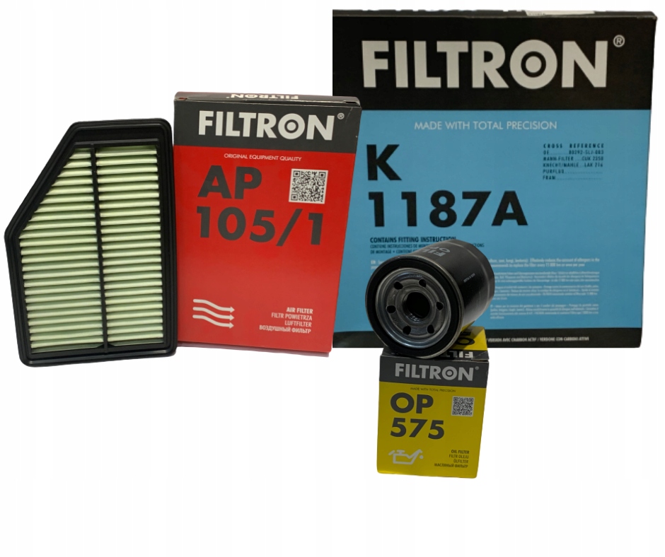 

Zestaw Filtrów Filtron Honda Crv III 2.0 150 Km