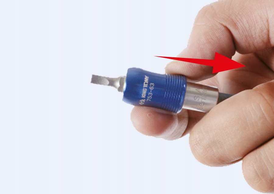 KING TONY Uchwyt przedłużka do bitów 1/4 63mm 6szt EAN (GTIN) 4712755821804