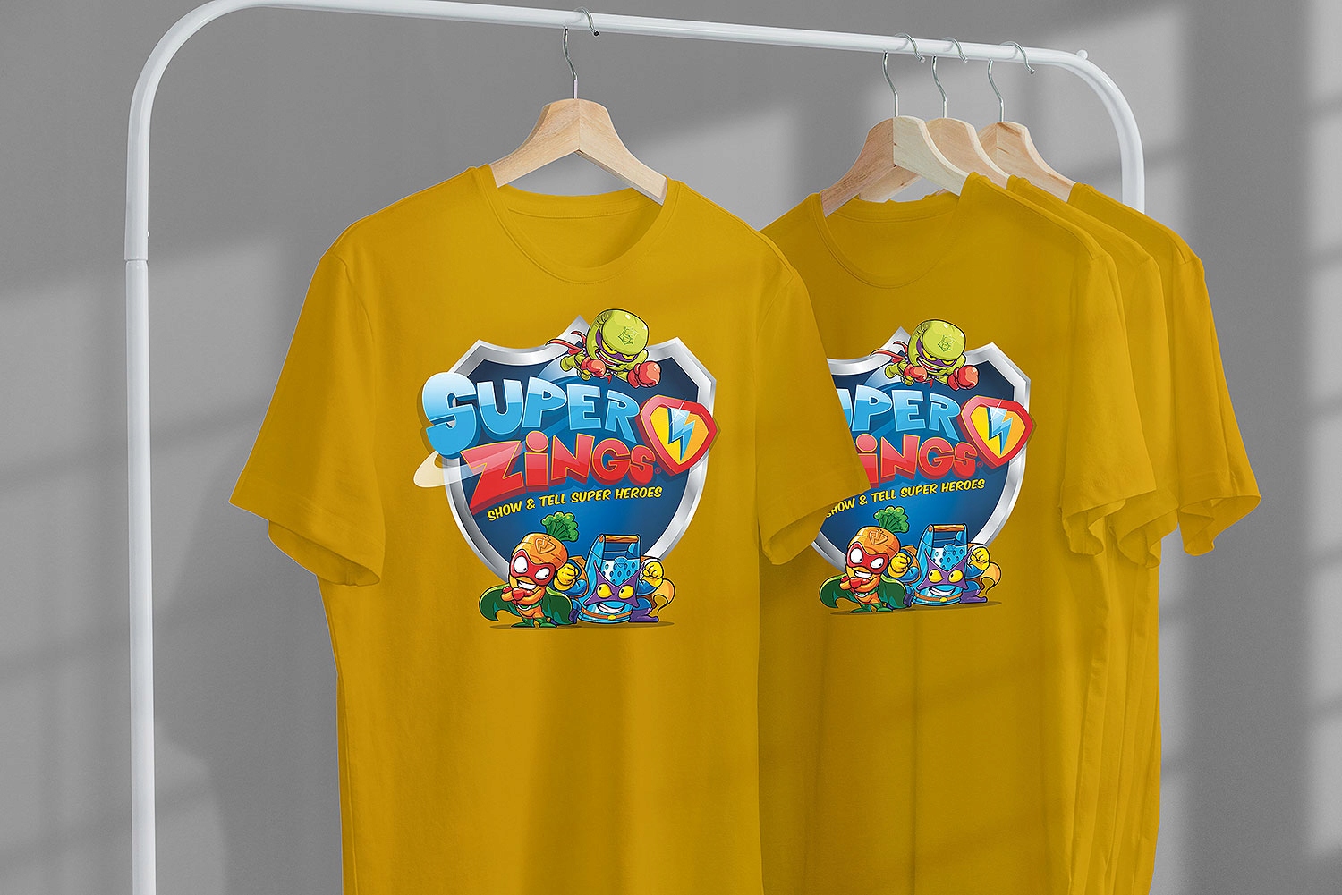 T-SHIRT KOSZULKA DLA DZIECKA SUPER ZINGS 128 SUPER JAKOŚĆ Rozmiar S