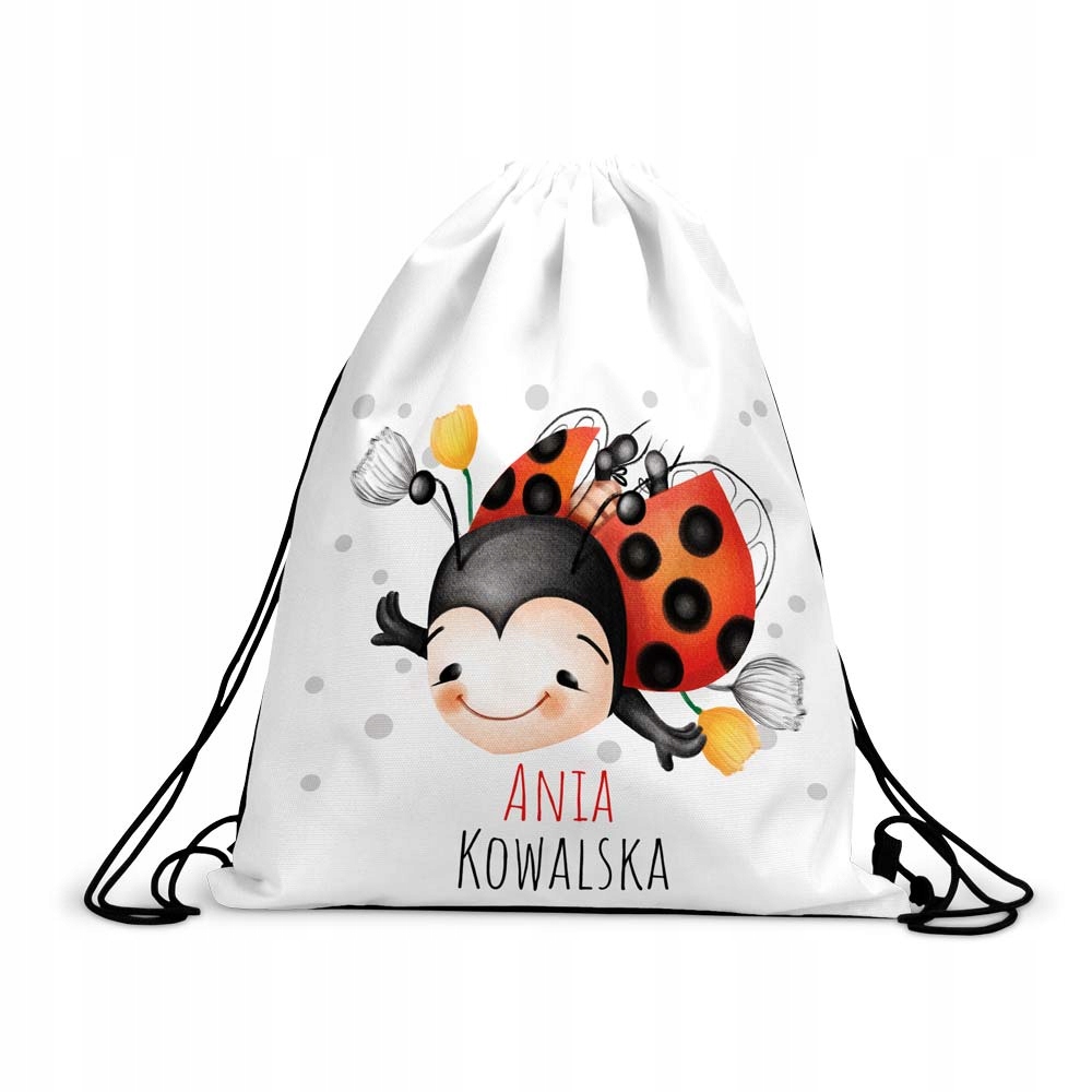 

Worek Plecak Do Przedszkola Na Buty Imię Biedronka