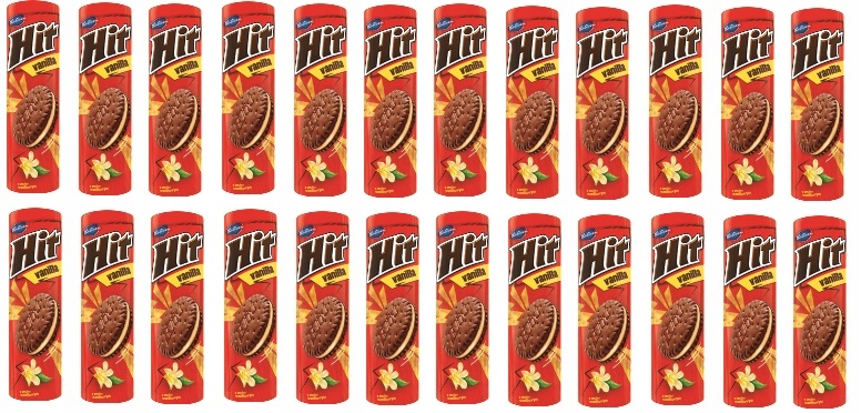 Levně 24 x 220 g vanilkové sušenky Karton